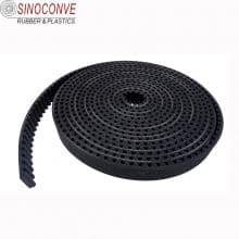 Black rubber belt timing belt 50XL037